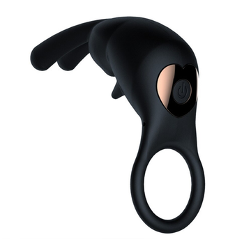Male Vibrator Penis Cock Ring / Ring Rabbit Mastubator with 10 Frequenc / Stimulator Sex Toy - EVE's SECRETS